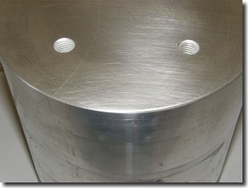 Versilbertes Aluminium